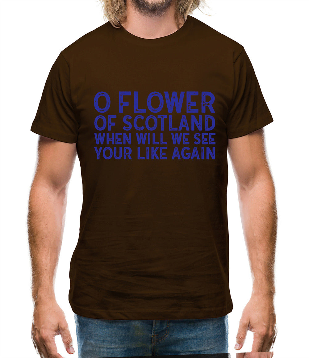 O Flower Of Scotland Mens T-Shirt O Flower Of Scotland Mens T-Shirt