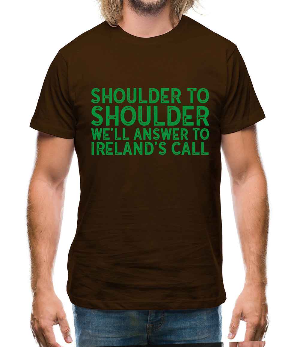 Shoulder To Shoulder Irelands Call Mens T-Shirt Shoulder To Shoulder Irelands Call Mens T-Shirt