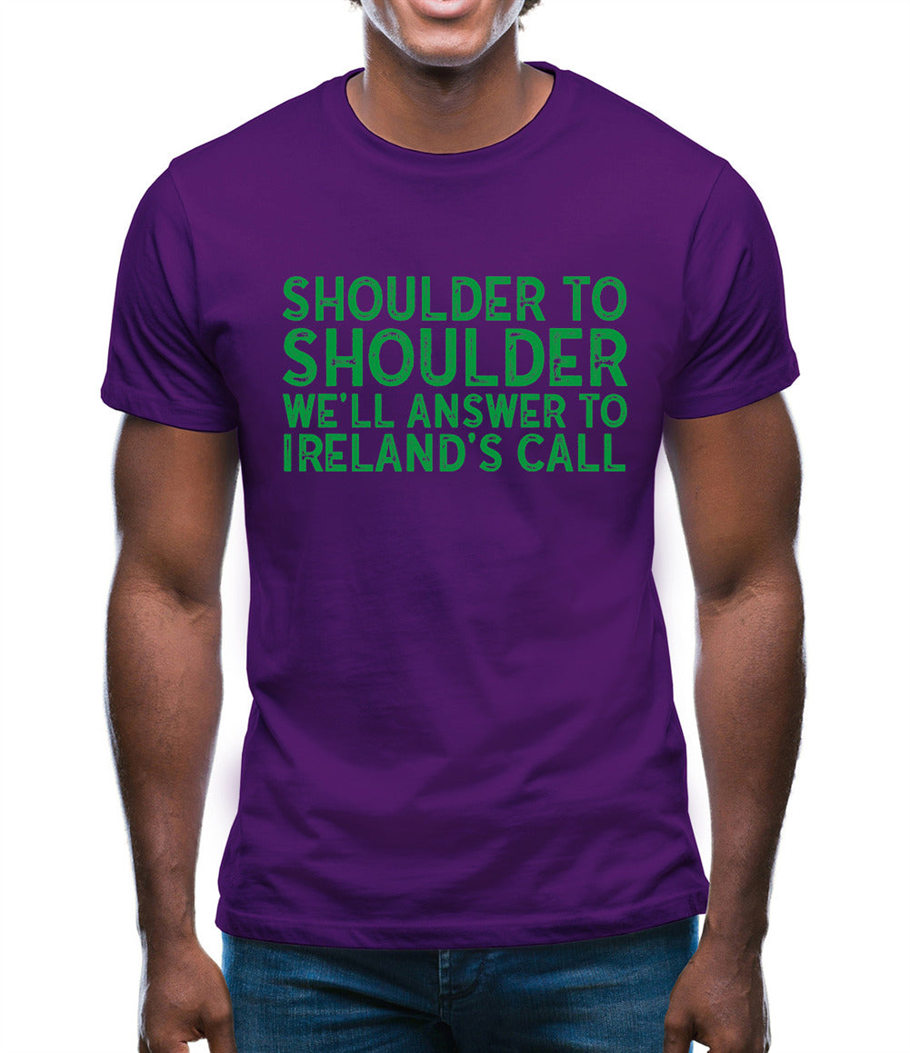 Shoulder To Shoulder Irelands Call Mens T-Shirt Shoulder To Shoulder Irelands Call Mens T-Shirt