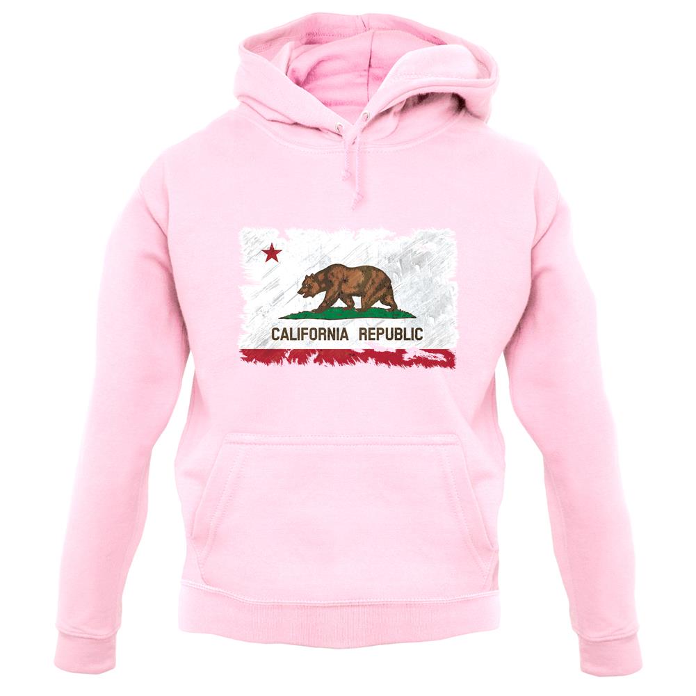 California Grunge Style Flag unisex hoodie California Grunge Style Flag unisex hoodie