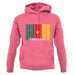 Cameroon Barcode Style Flag unisex hoodie Cameroon Barcode Style Flag unisex hoodie
