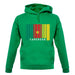 Cameroon Barcode Style Flag unisex hoodie Cameroon Barcode Style Flag unisex hoodie