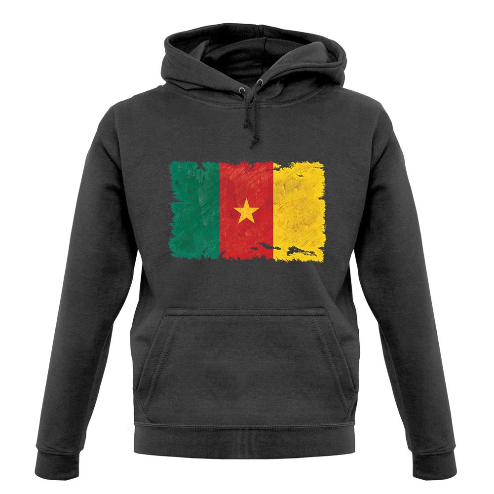 Cameroon Grunge Style Flag unisex hoodie Cameroon Grunge Style Flag unisex hoodie