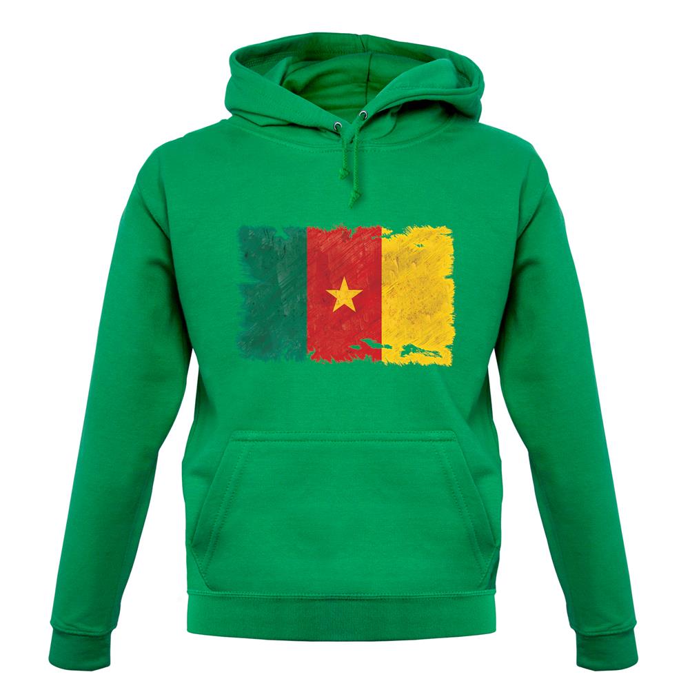 Cameroon Grunge Style Flag unisex hoodie Cameroon Grunge Style Flag unisex hoodie
