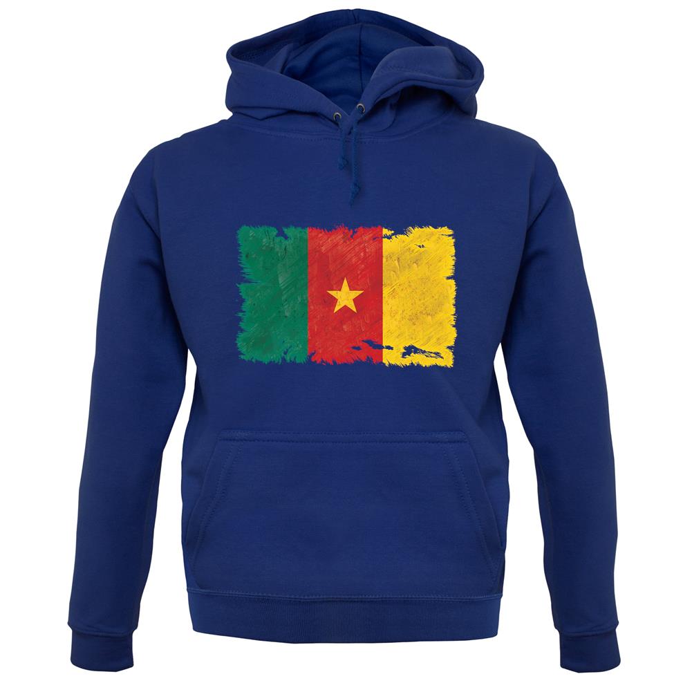 Cameroon Grunge Style Flag unisex hoodie Cameroon Grunge Style Flag unisex hoodie