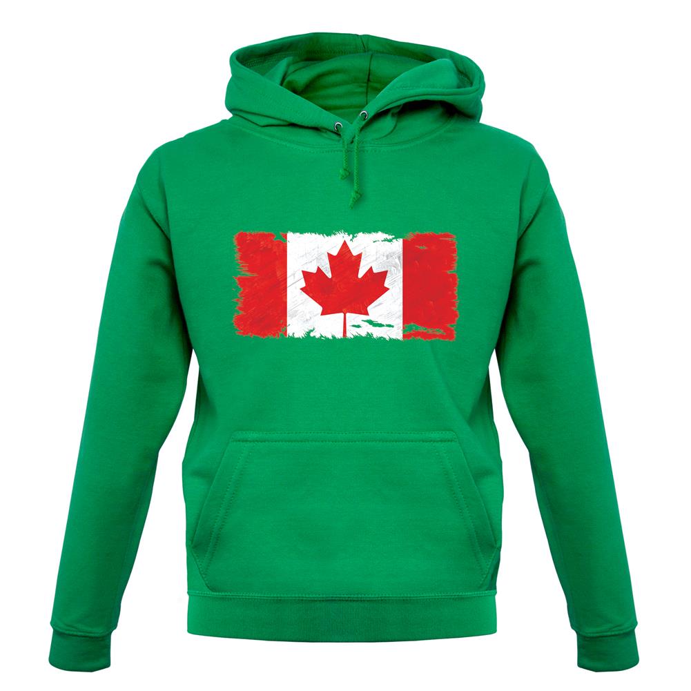 Canada Grunge Style Flag unisex hoodie Canada Grunge Style Flag unisex hoodie