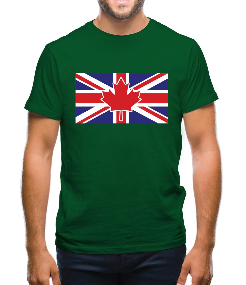 Canadian Union Jack Flag Mens T-Shirt Canadian Union Jack Flag Mens T-Shirt