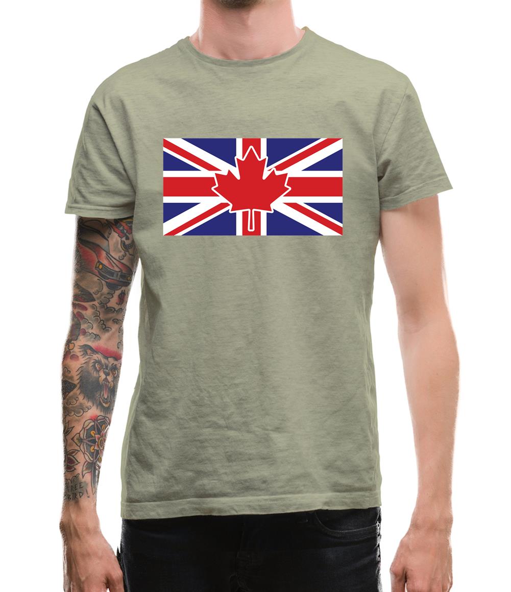 Canadian Union Jack Flag Mens T-Shirt Canadian Union Jack Flag Mens T-Shirt