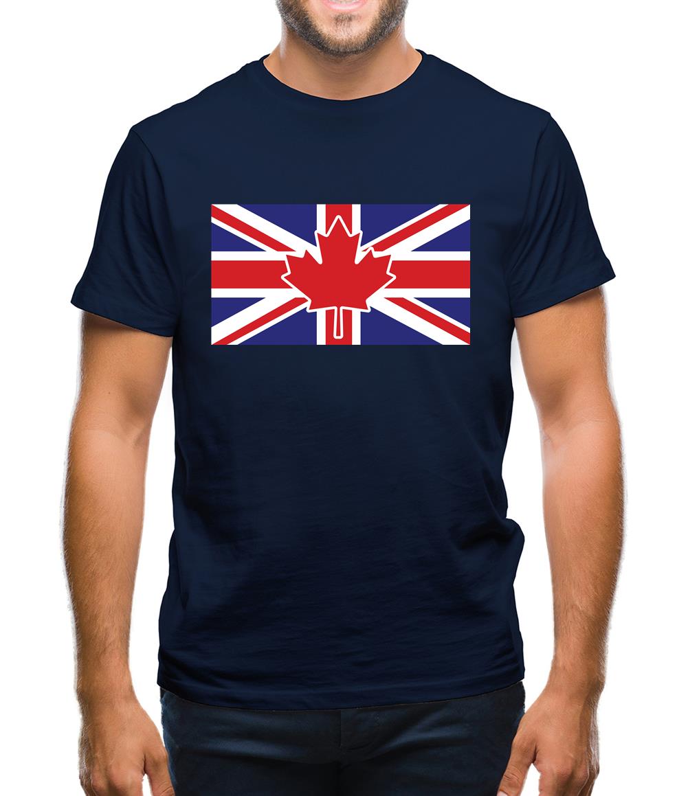 Canadian Union Jack Flag Mens T-Shirt Canadian Union Jack Flag Mens T-Shirt