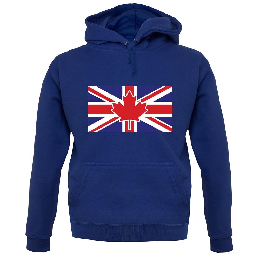 Canadian Union Jack Flag unisex hoodie Canadian Union Jack Flag unisex hoodie