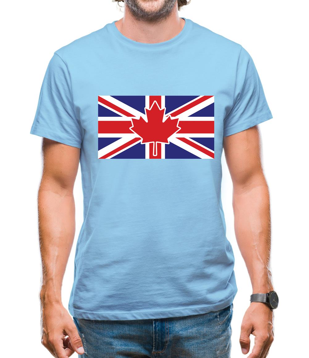 Canadian Union Jack Flag Mens T-Shirt Canadian Union Jack Flag Mens T-Shirt