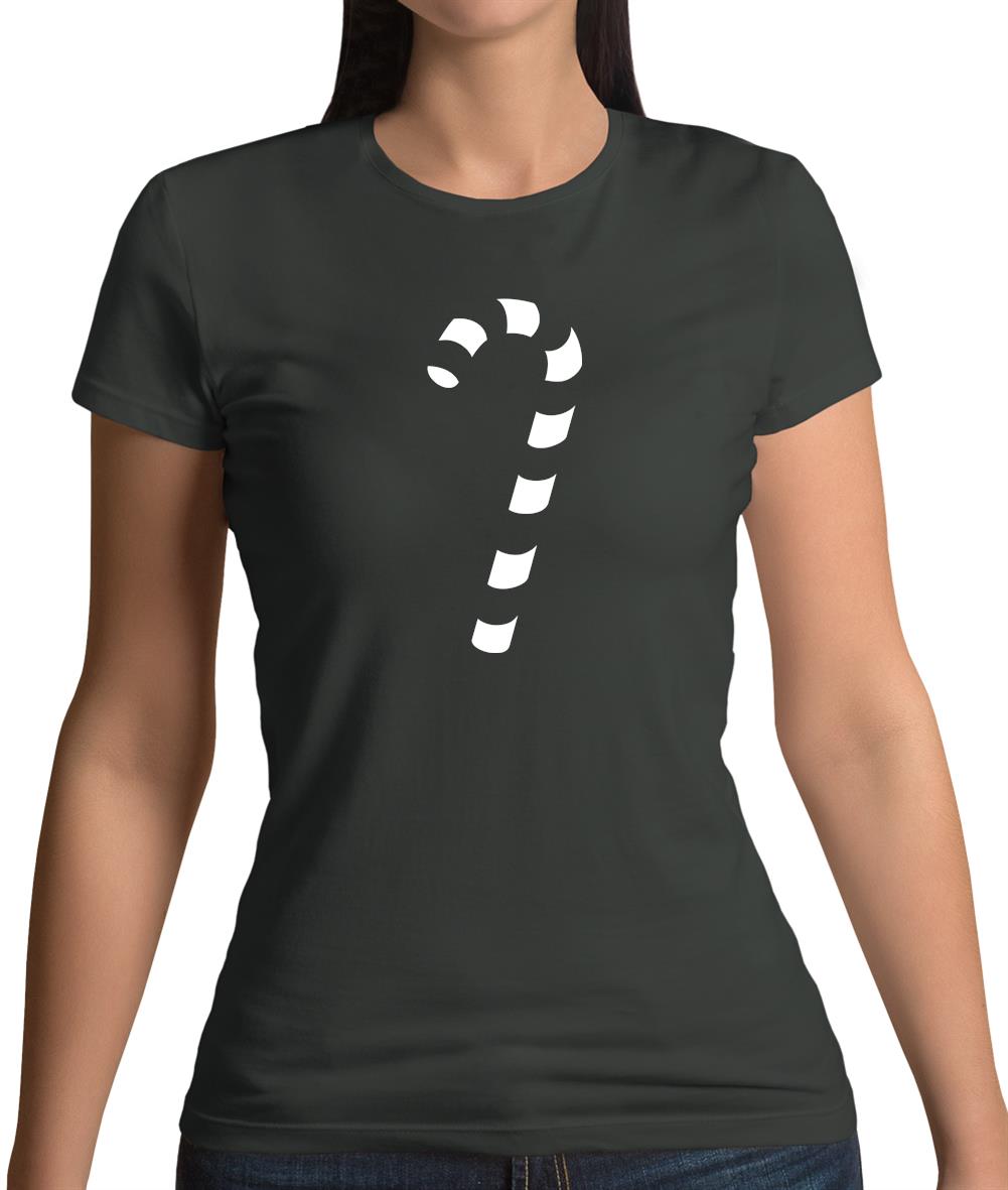 Candy Cane Womens T-Shirt Candy Cane Womens T-Shirt