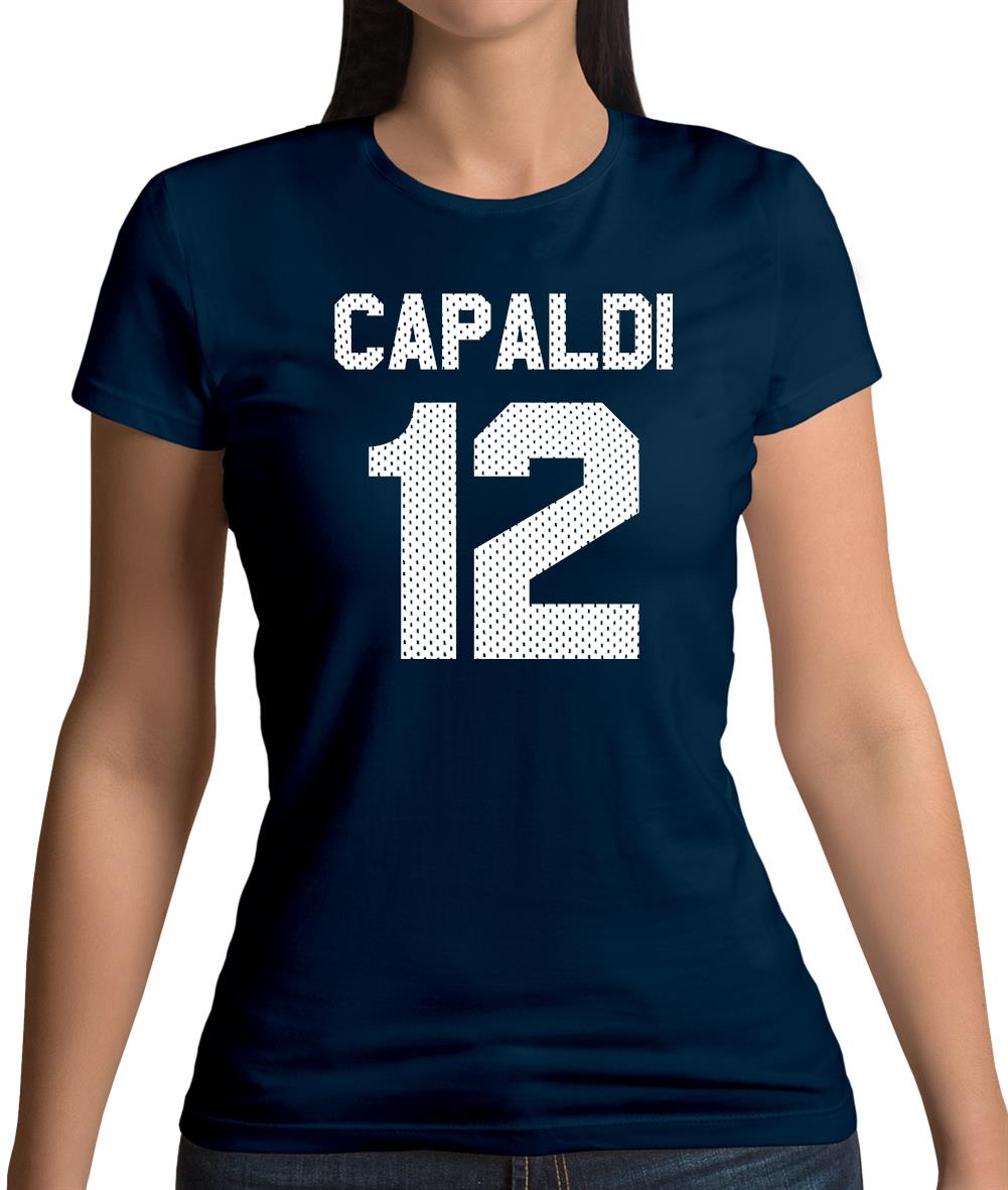 Capaldi 12 Womens T-Shirt Capaldi 12 Womens T-Shirt