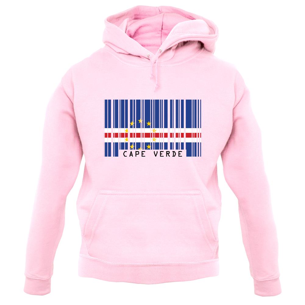 Cape Verde Barcode Style Flag unisex hoodie Cape Verde Barcode Style Flag unisex hoodie