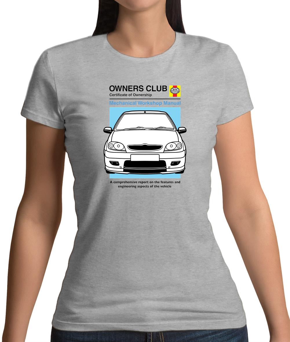 Car Owners Manual Citreon Saxo Womens T-Shirt Car Owners Manual Citreon Saxo Womens T-Shirt