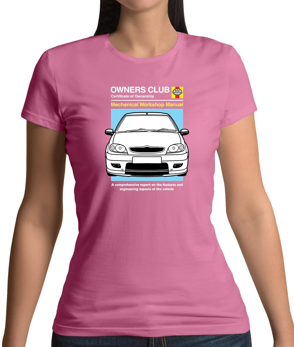 Car Owners Manual Citreon Saxo Womens T-Shirt Car Owners Manual Citreon Saxo Womens T-Shirt