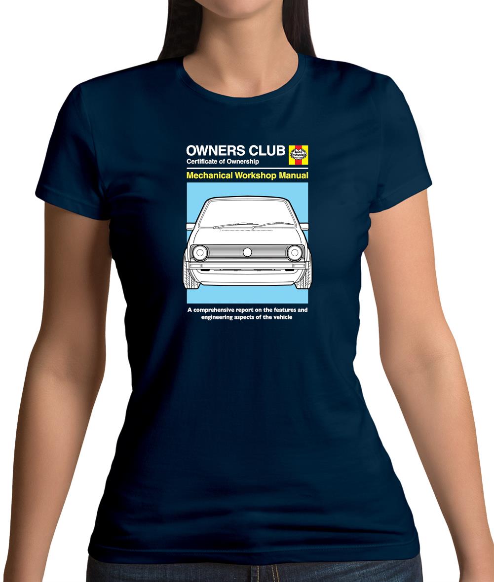 Mk1 Golf Colour Womens T-Shirt Mk1 Golf Colour Womens T-Shirt