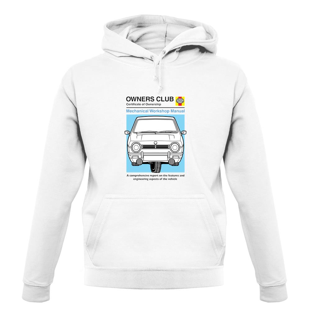 Car Owners Manual Reliant Robin unisex hoodie Car Owners Manual Reliant Robin unisex hoodie