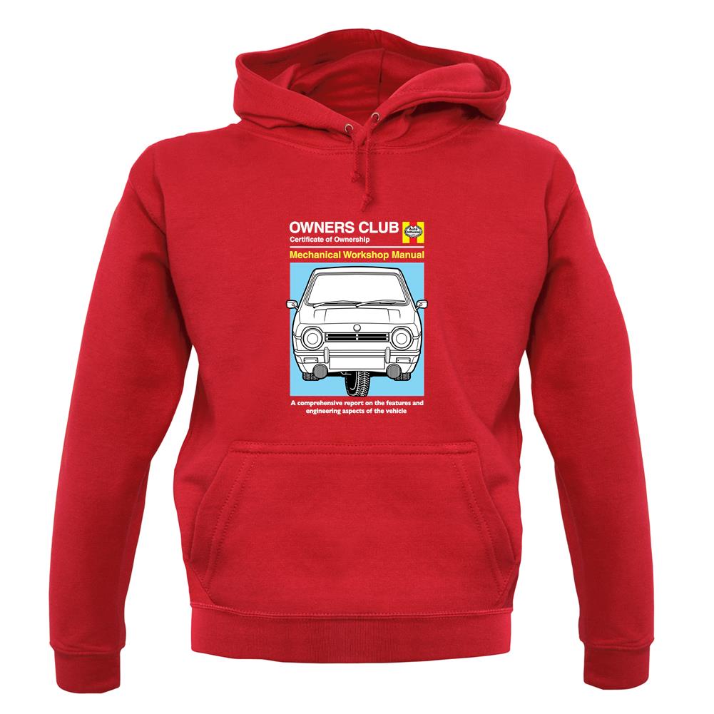 Car Owners Manual Reliant Robin unisex hoodie Car Owners Manual Reliant Robin unisex hoodie