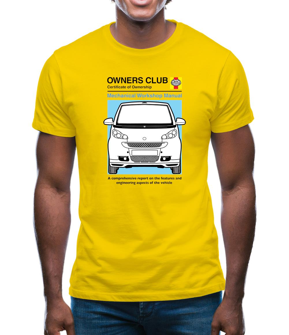Car Owners Smart Car Mens T-Shirt Car Owners Smart Car Mens T-Shirt