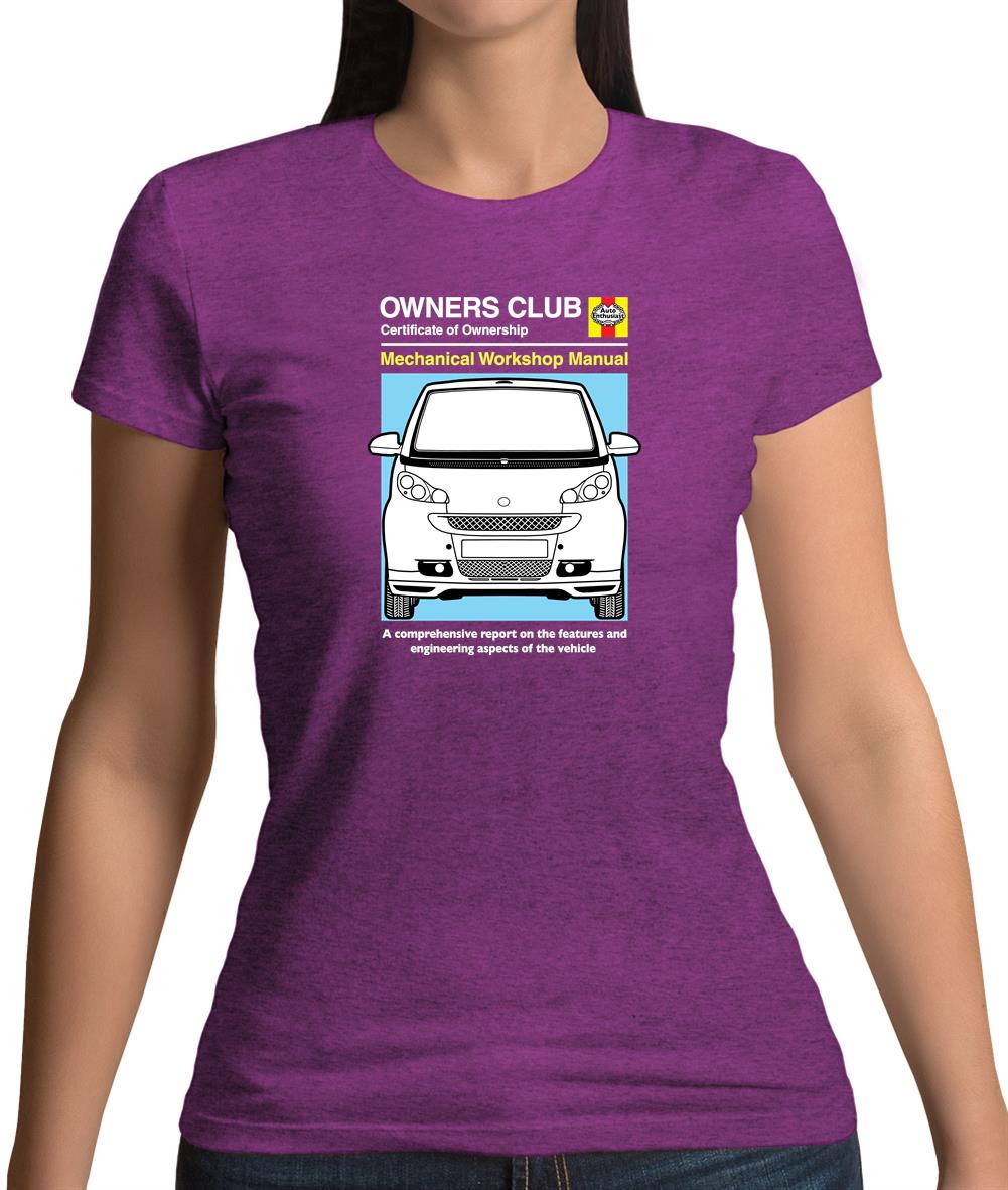 Car Owners Smart Car Womens T-Shirt Car Owners Smart Car Womens T-Shirt