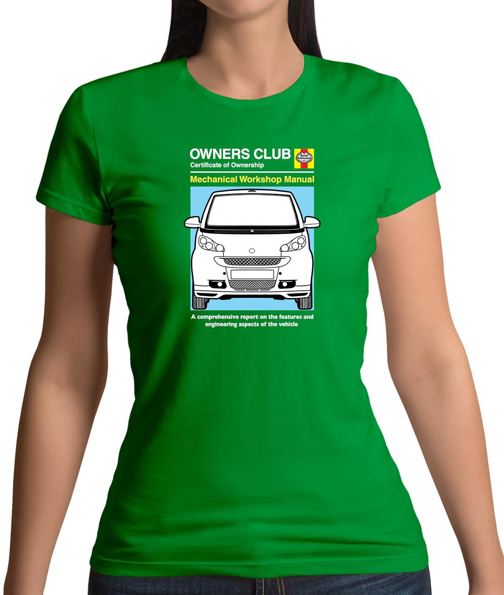 Car Owners Smart Car Womens T-Shirt Car Owners Smart Car Womens T-Shirt