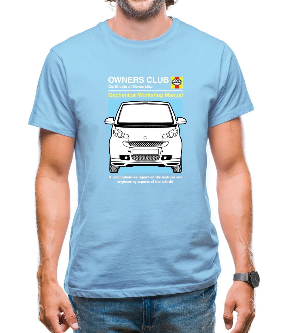 Car Owners Smart Car Mens T-Shirt Car Owners Smart Car Mens T-Shirt