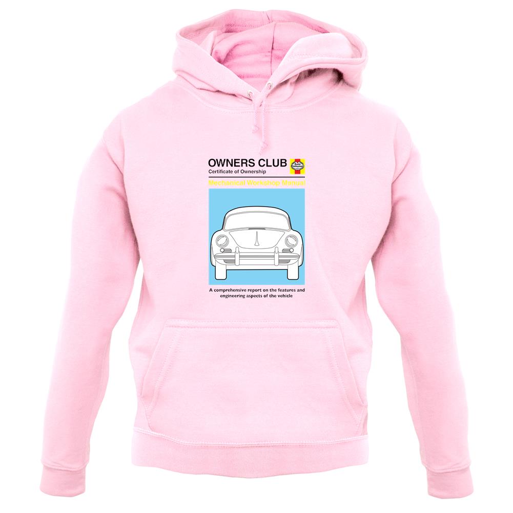 Car Owners Manual 356 unisex hoodie Car Owners Manual 356 unisex hoodie