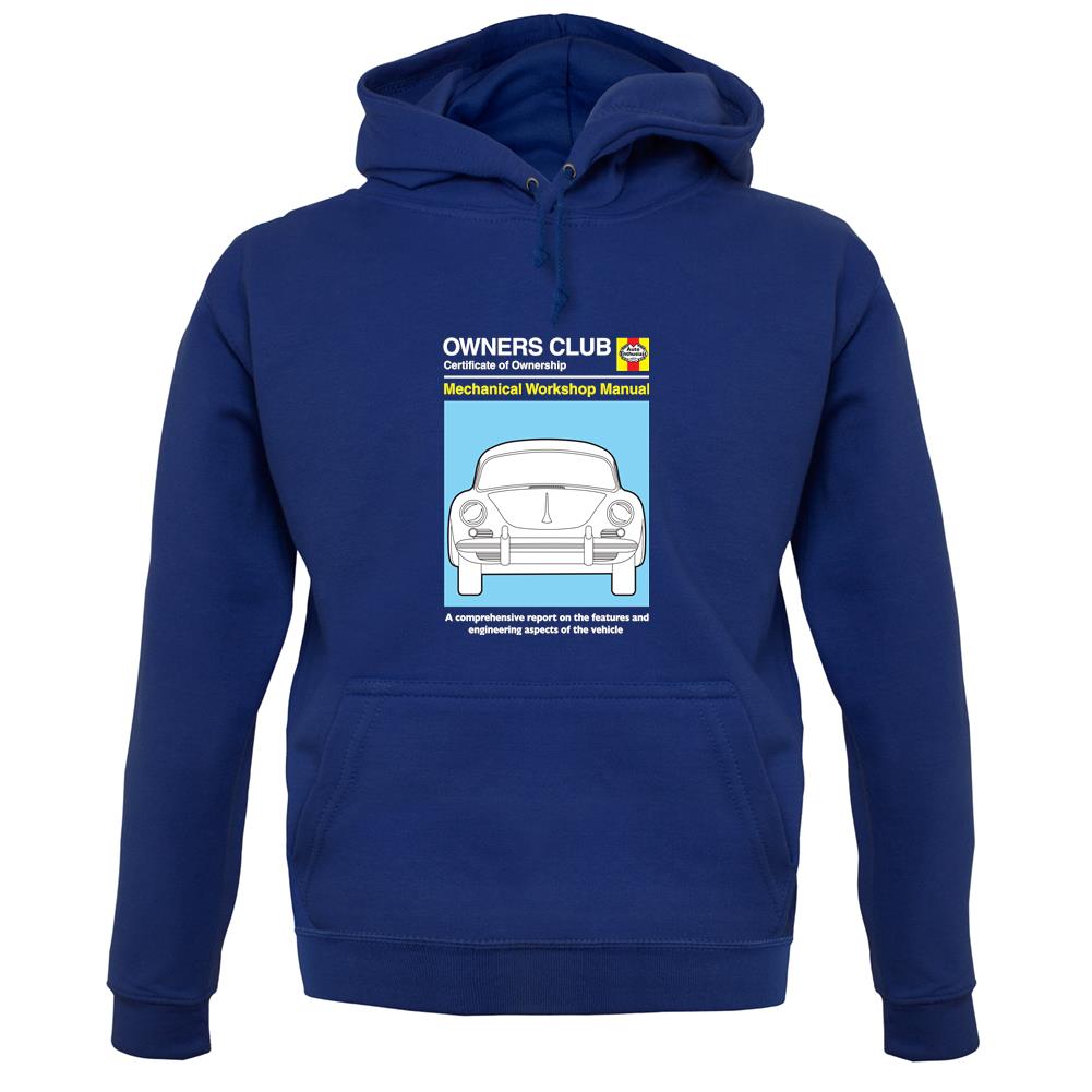 Car Owners Manual 356 unisex hoodie Car Owners Manual 356 unisex hoodie