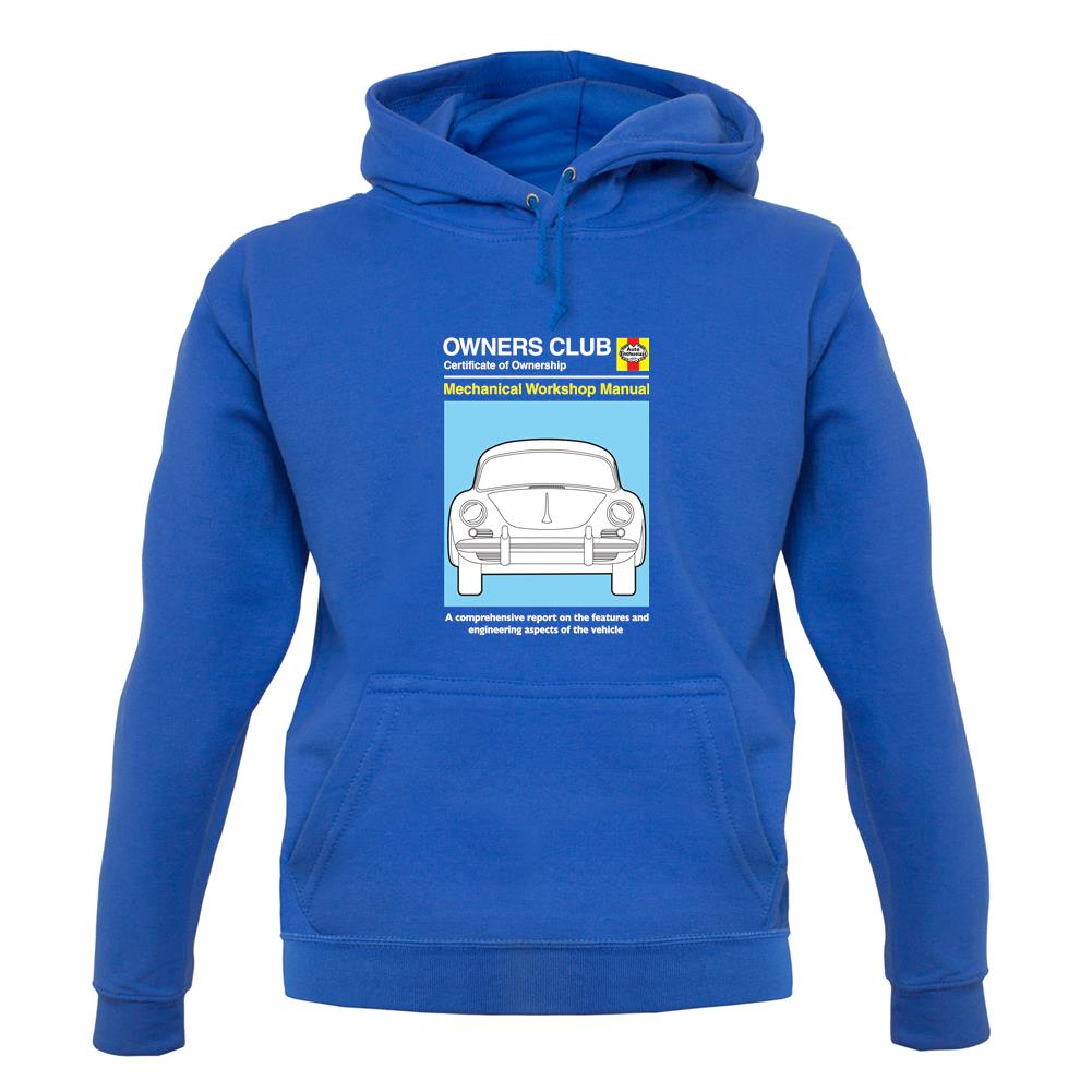Car Owners Manual 356 unisex hoodie Car Owners Manual 356 unisex hoodie