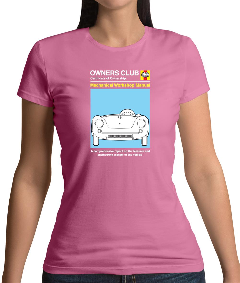 Car Owners Manual 550 Womens T-Shirt Car Owners Manual 550 Womens T-Shirt
