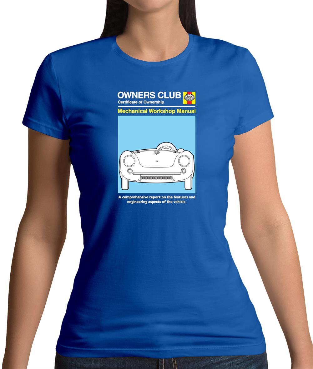 Car Owners Manual 550 Womens T-Shirt Car Owners Manual 550 Womens T-Shirt