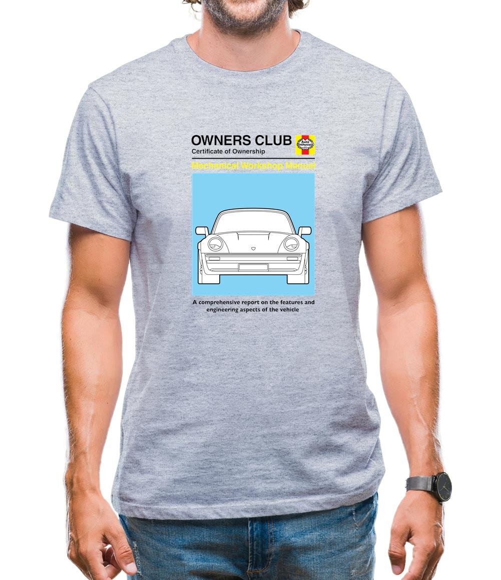Car Owners Manual 930 Turbo Mens T-Shirt Car Owners Manual 930 Turbo Mens T-Shirt