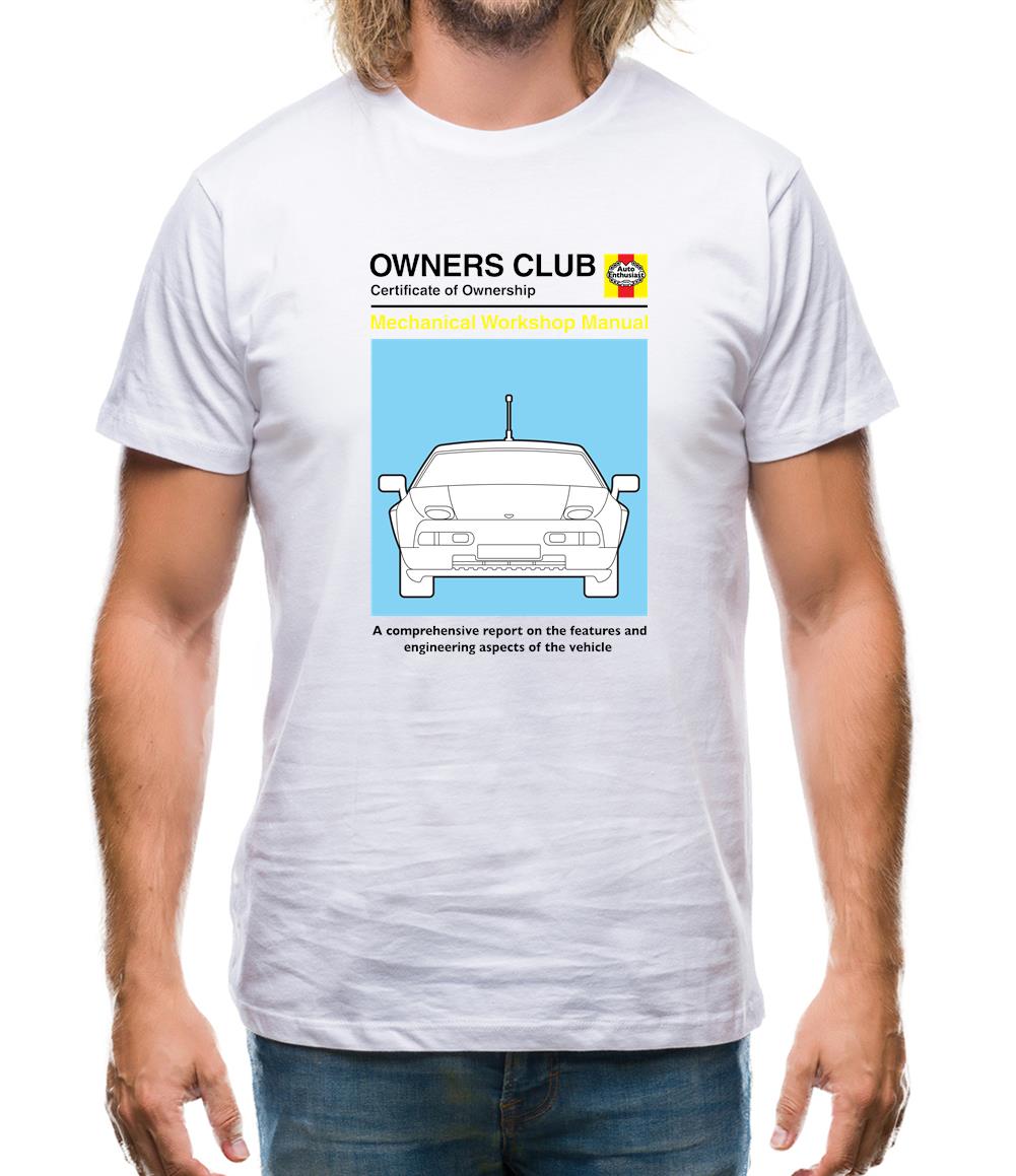Car Owners Manual 928 Turbo Mens T-Shirt Car Owners Manual 928 Turbo Mens T-Shirt