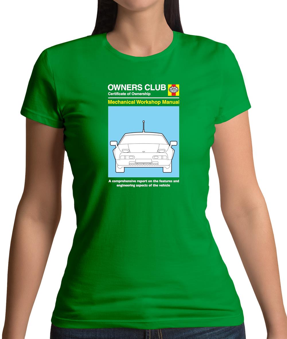Car Owners Manual 928 Turbo Womens T-Shirt Car Owners Manual 928 Turbo Womens T-Shirt