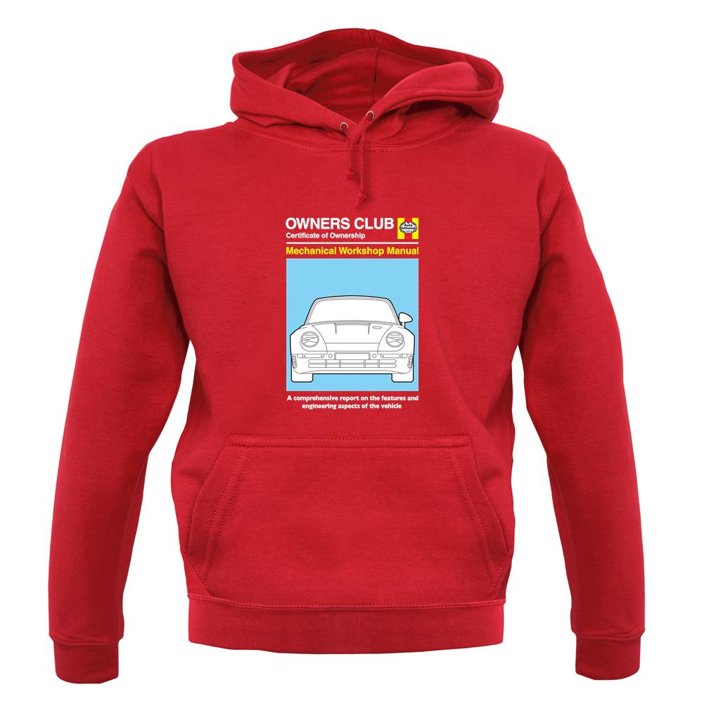 Car Owners Manual 959 Turbo unisex hoodie Car Owners Manual 959 Turbo unisex hoodie