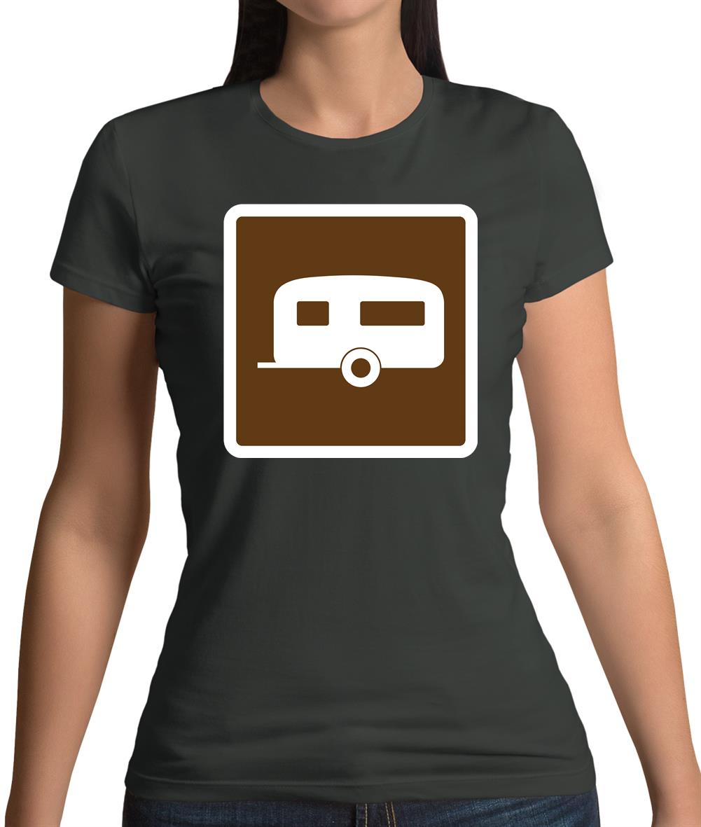Caravan Sign Womens T-Shirt Caravan Sign Womens T-Shirt