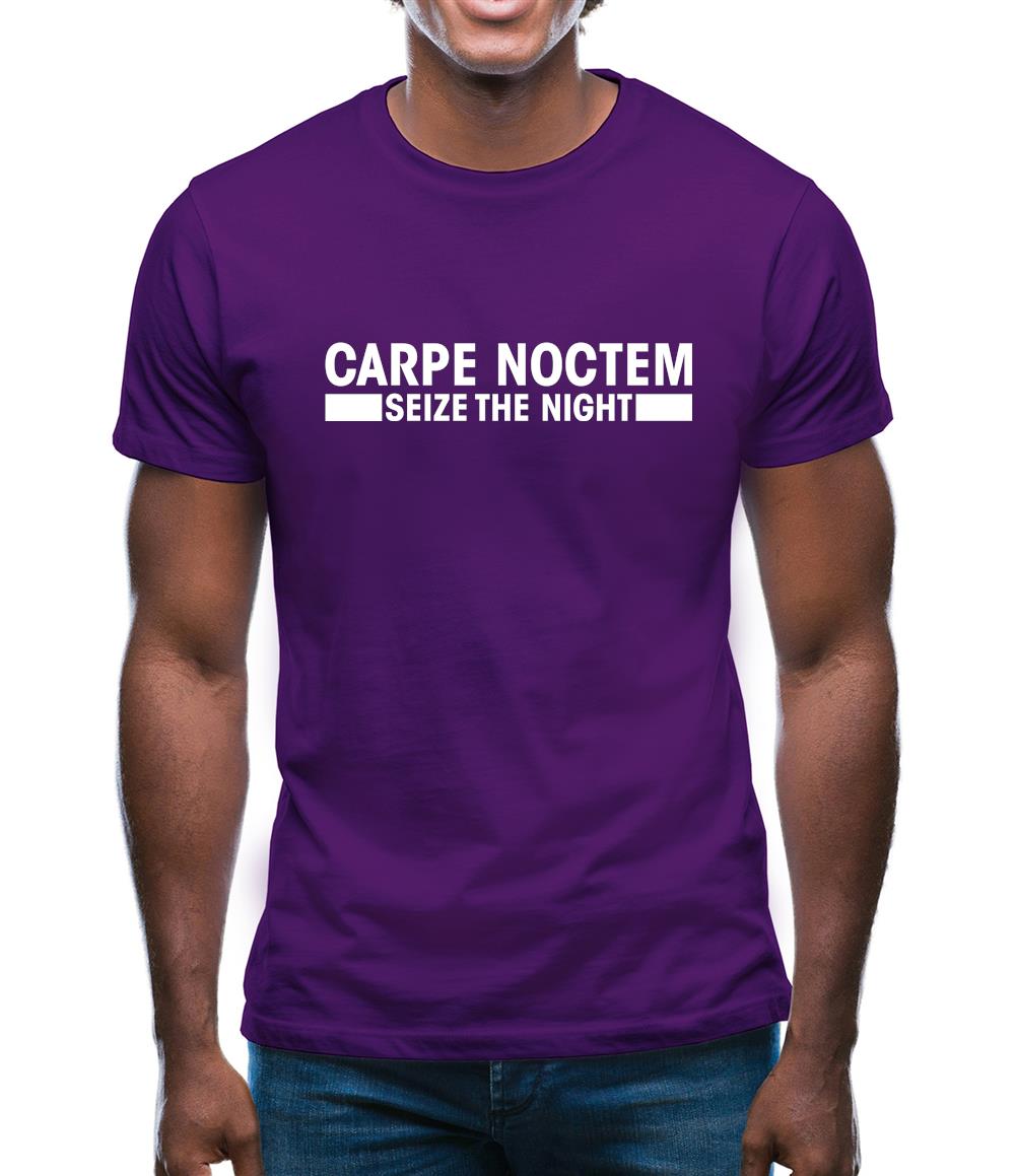 Carpe Noctem (Seize The Night) Mens T-Shirt Carpe Noctem (Seize The Night) Mens T-Shirt