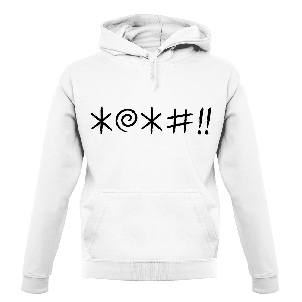 Swear Symbols unisex hoodie Swear Symbols unisex hoodie