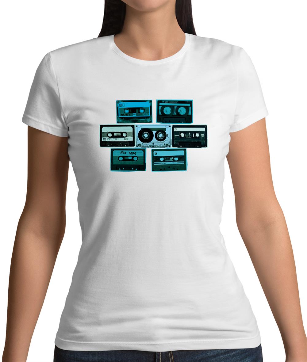 Cassette Tapes Womens T-Shirt Cassette Tapes Womens T-Shirt
