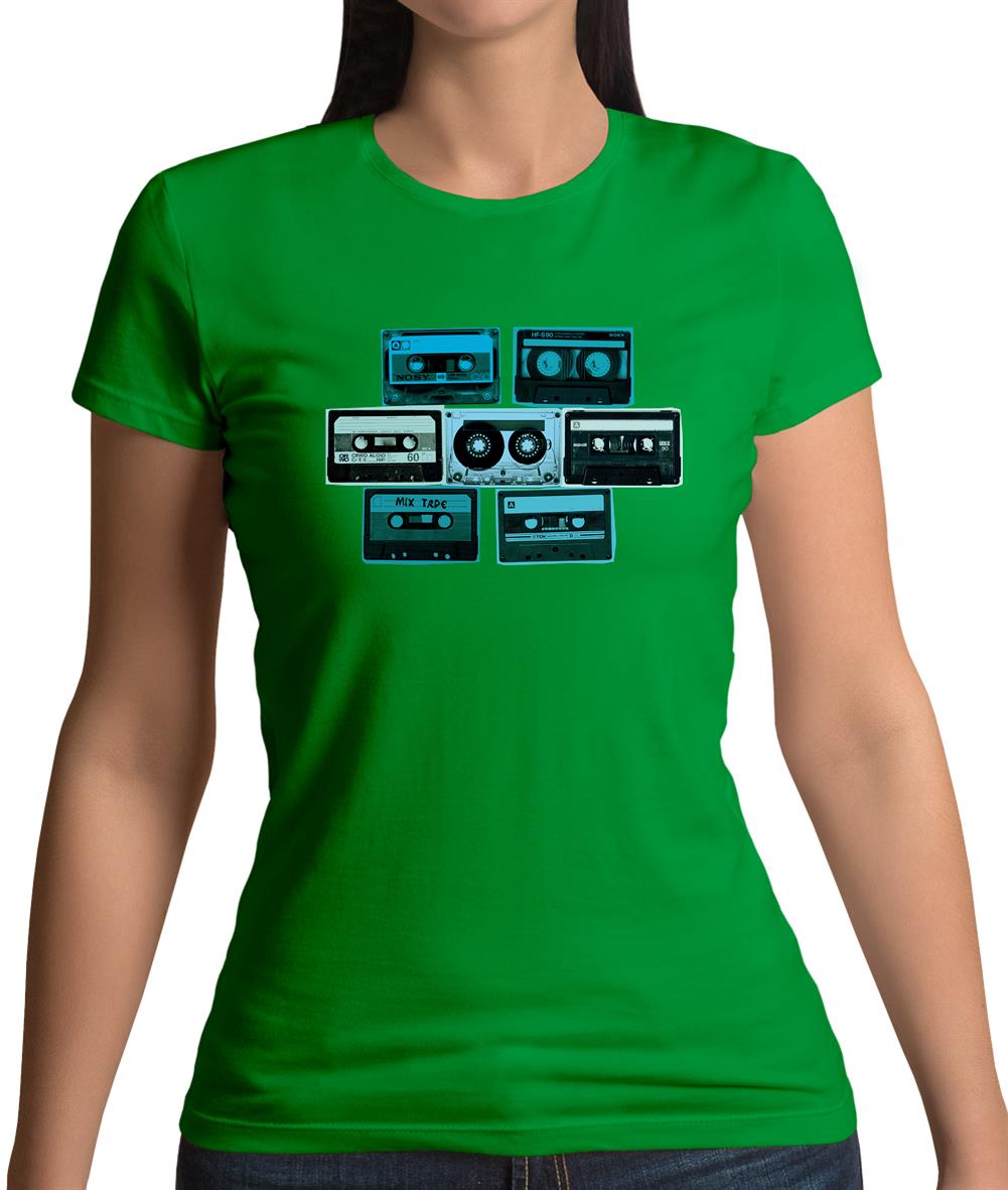 Cassette Tapes Womens T-Shirt Cassette Tapes Womens T-Shirt