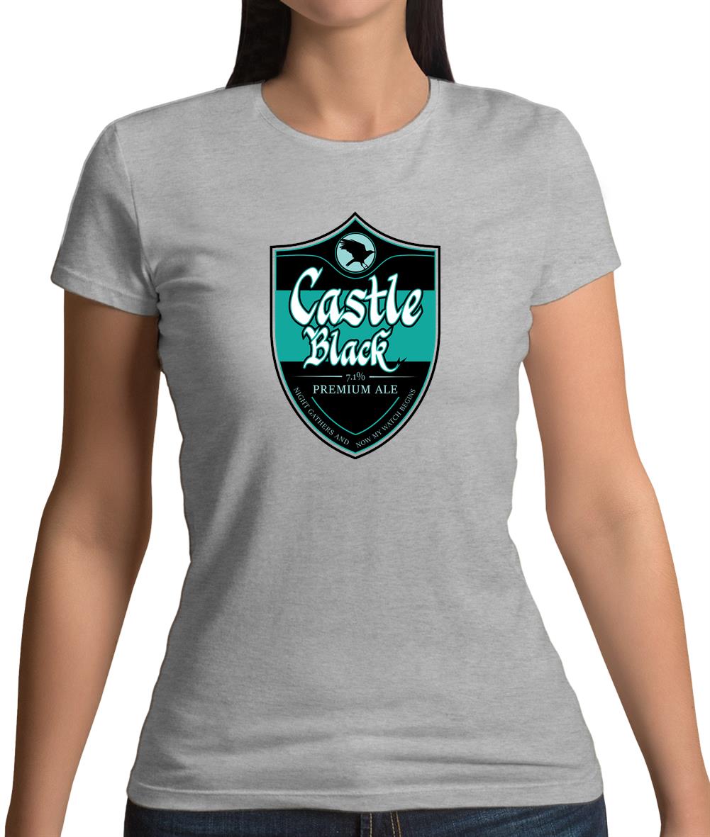 Castle Black Ale Womens T-Shirt Castle Black Ale Womens T-Shirt