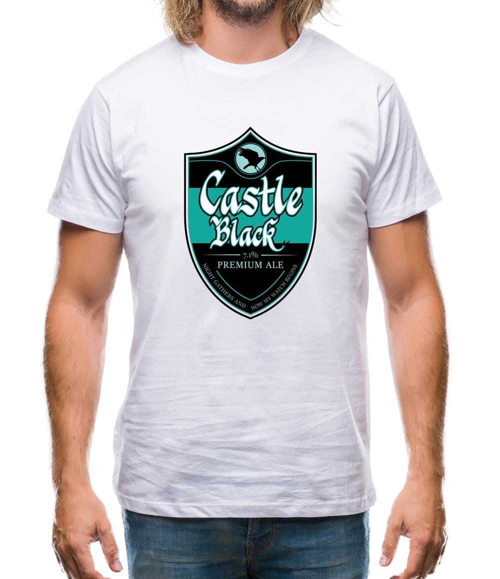 Castle Black Ale Mens T-Shirt Castle Black Ale Mens T-Shirt