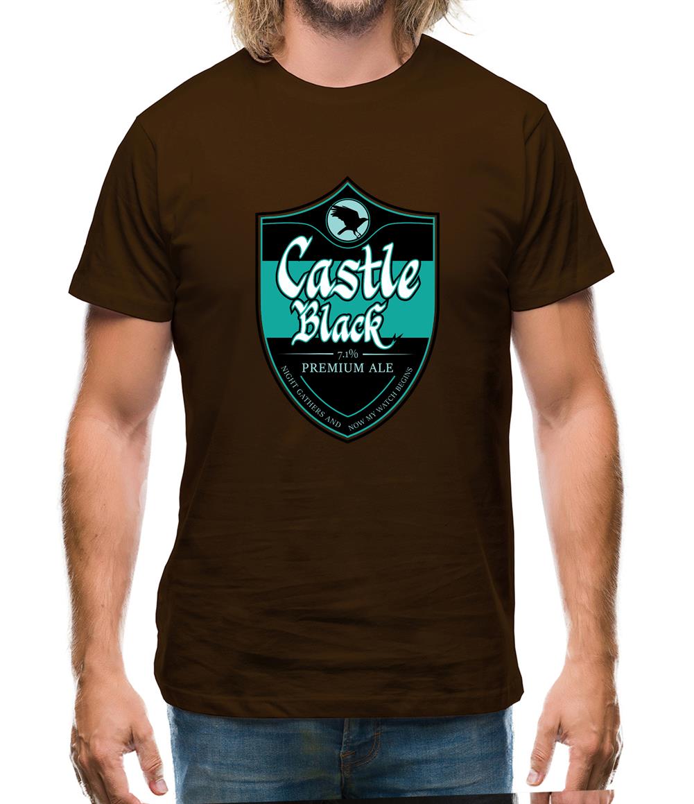 Castle Black Ale Mens T-Shirt Castle Black Ale Mens T-Shirt