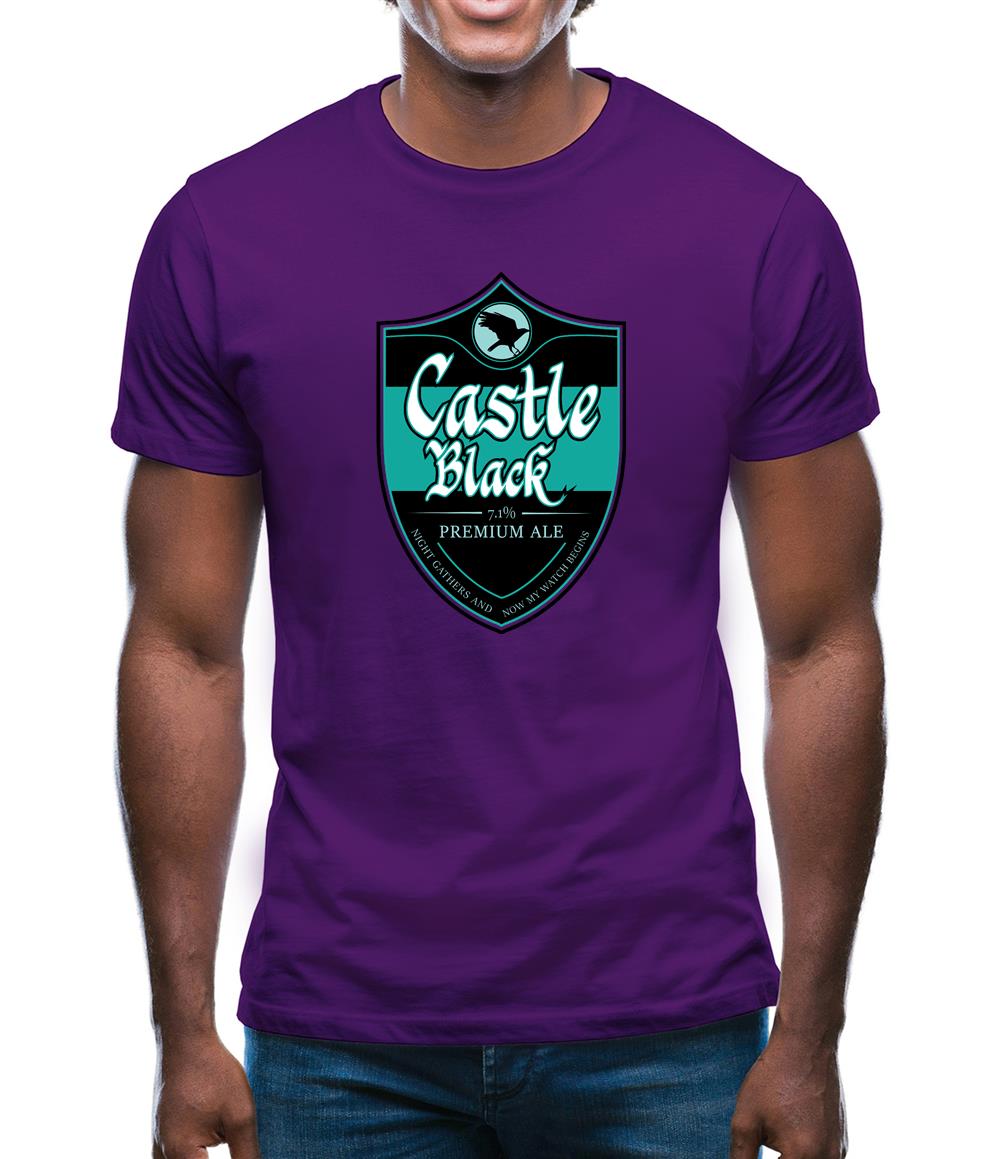 Castle Black Ale Mens T-Shirt Castle Black Ale Mens T-Shirt