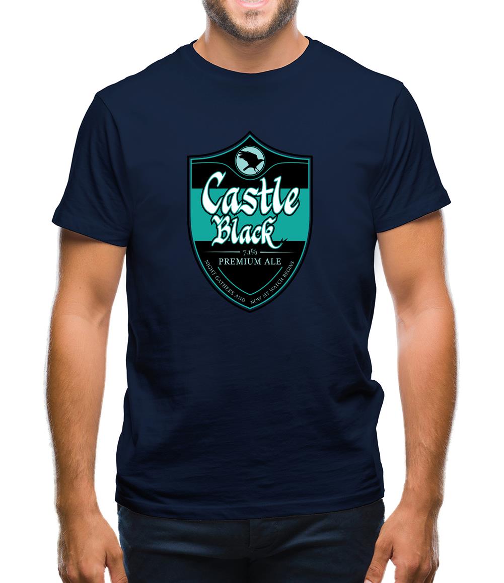 Castle Black Ale Mens T-Shirt Castle Black Ale Mens T-Shirt
