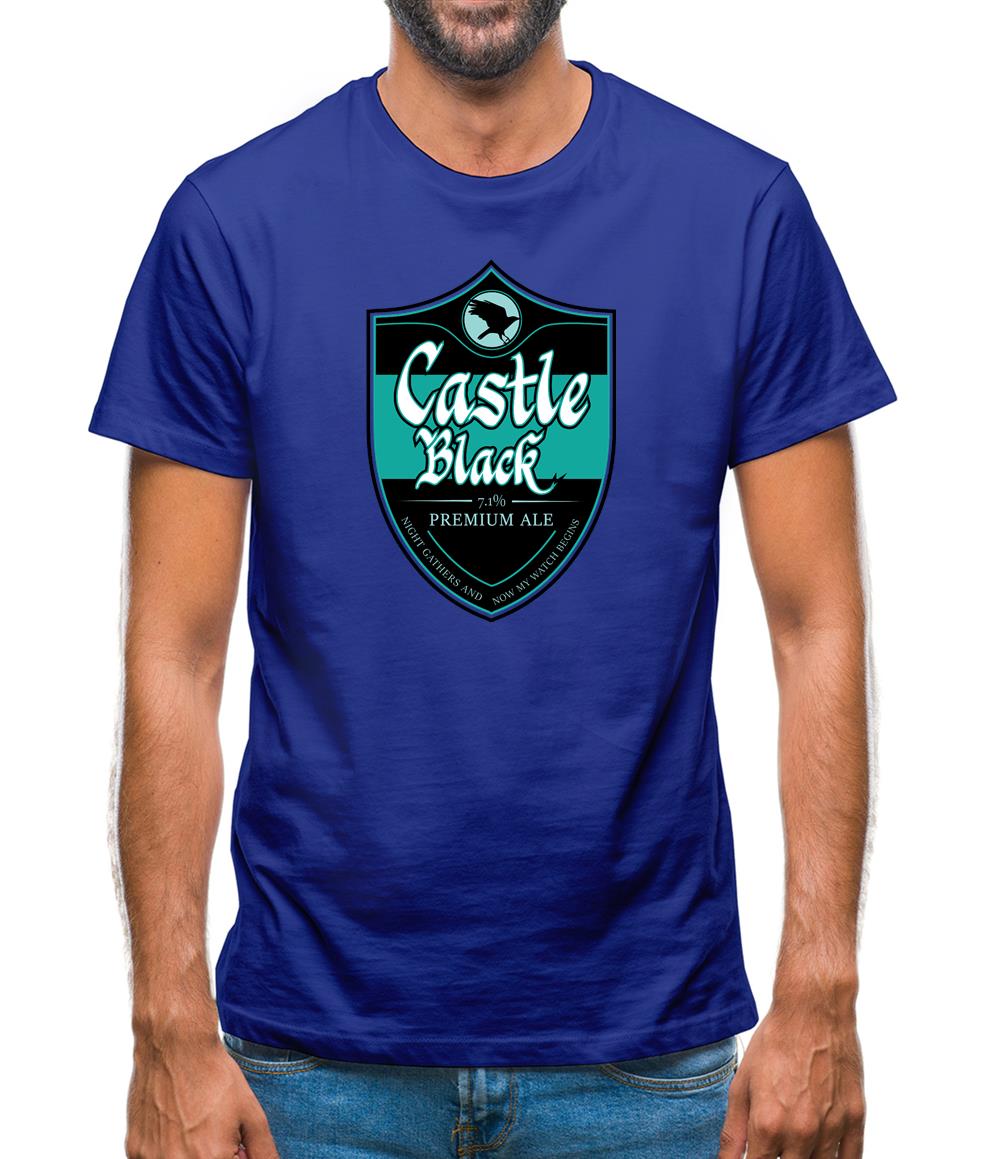 Castle Black Ale Mens T-Shirt Castle Black Ale Mens T-Shirt