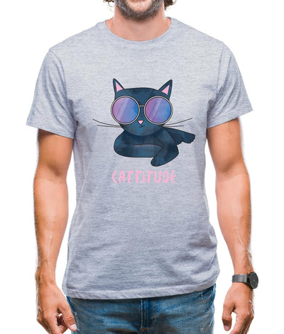 Cattitude Mens T-Shirt