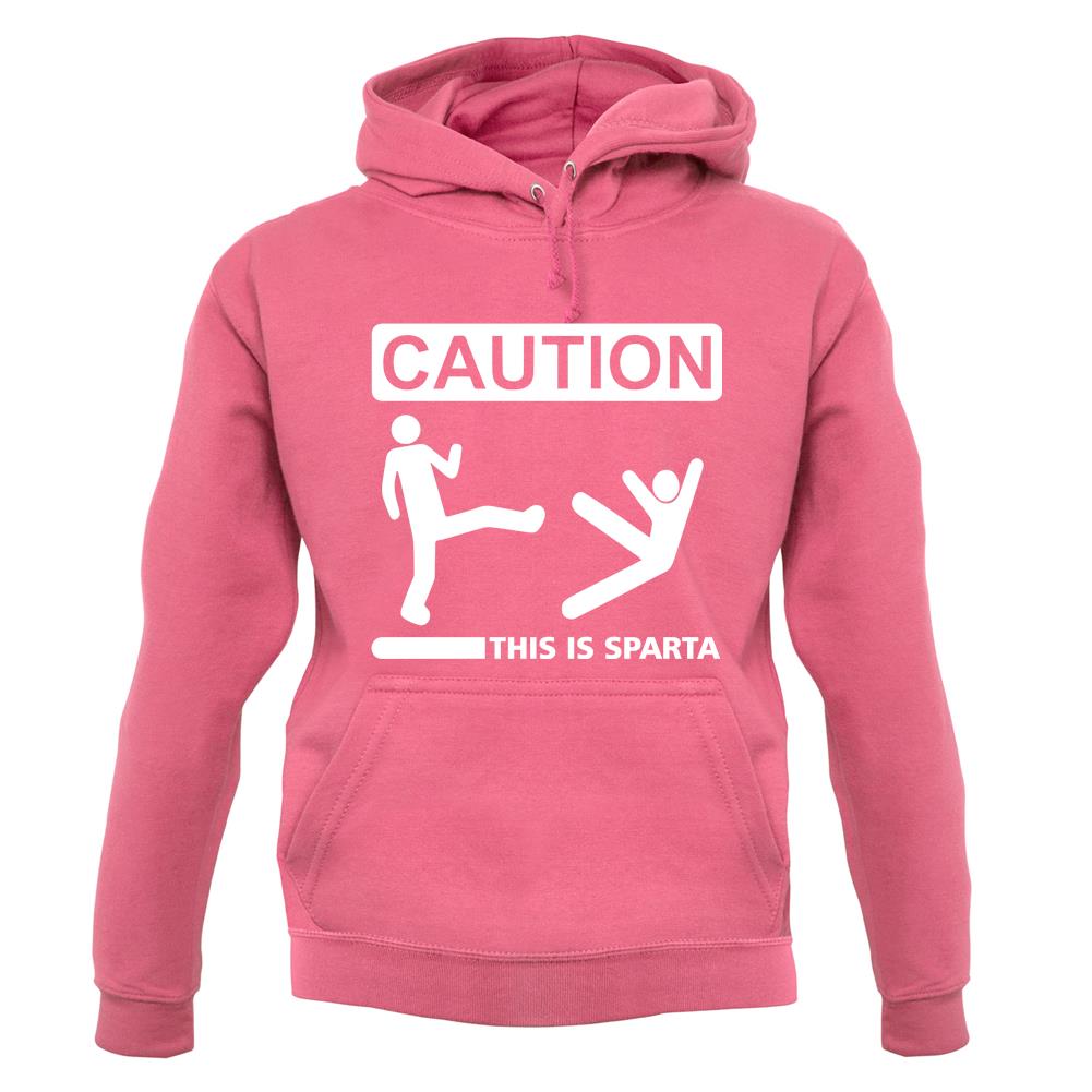 Caution This Is Sparta unisex hoodie Caution This Is Sparta unisex hoodie