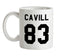 Cavill 83 Ceramic Mug Cavill 83 Ceramic Mug